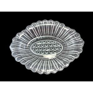 Vintage Anchor Hocking‎ 5061 Relish Pickle Dish Candy Serving Bowl Crystal Clear